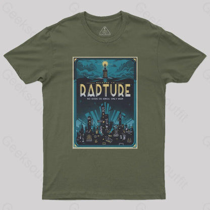 Rapture Geek T-Shirt Army Green / S