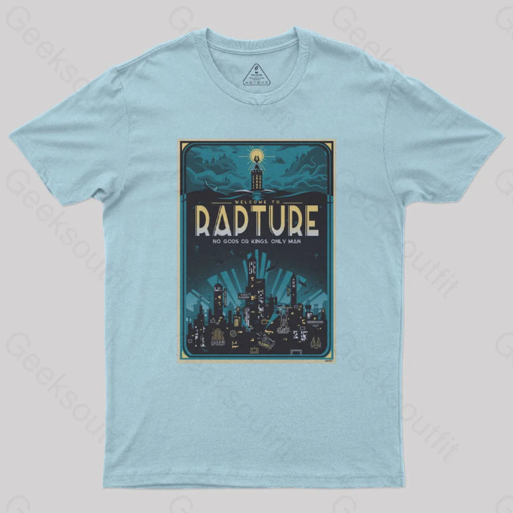 Rapture Geek T-Shirt Light Blue / S