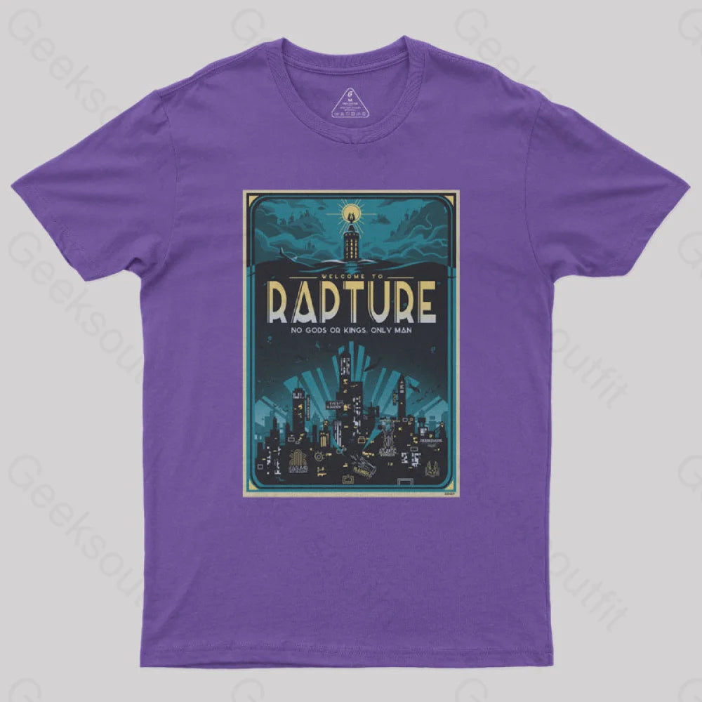 Rapture Geek T-Shirt Purple / S