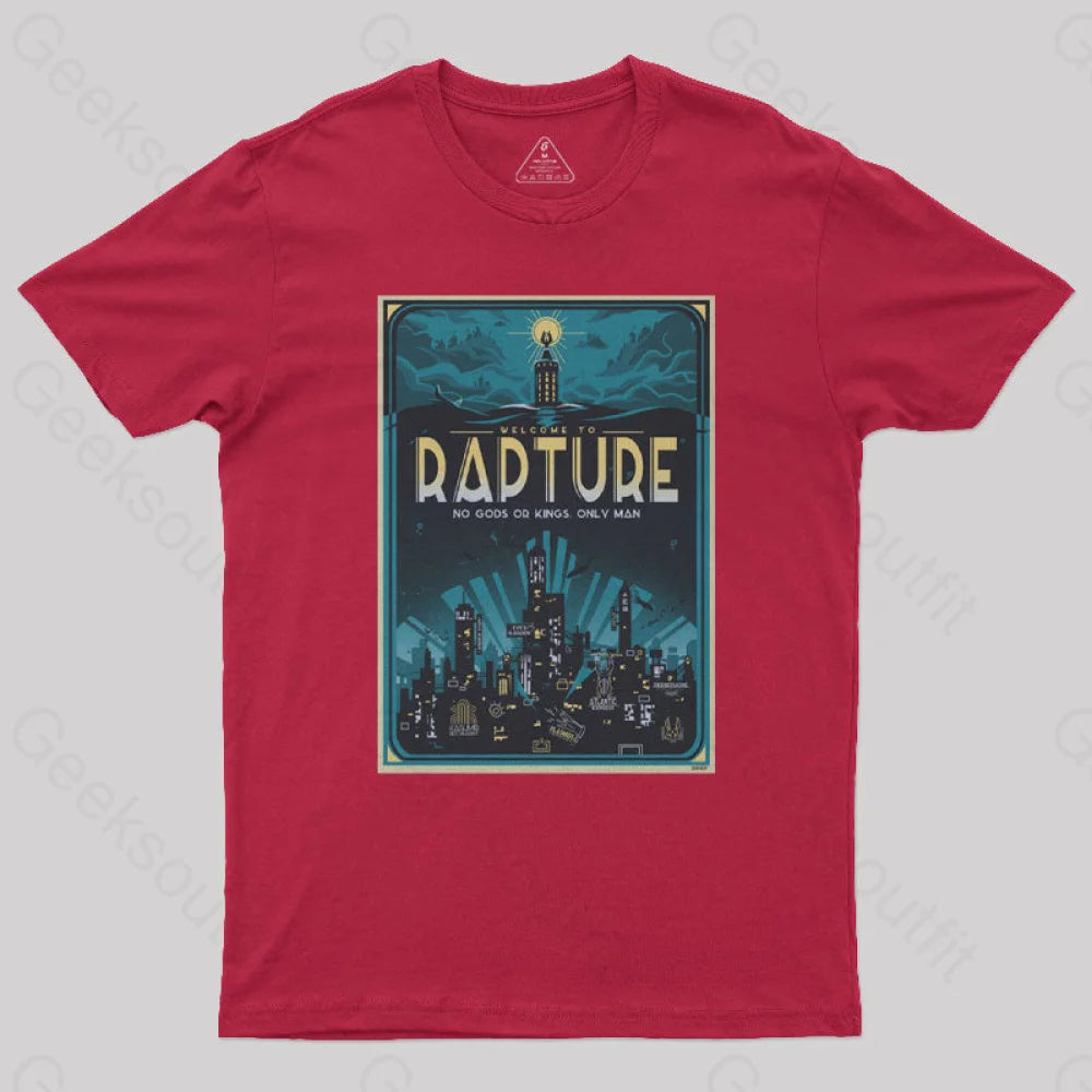 Rapture Geek T-Shirt Red / S