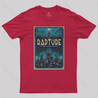 Rapture Geek T-Shirt Red / S