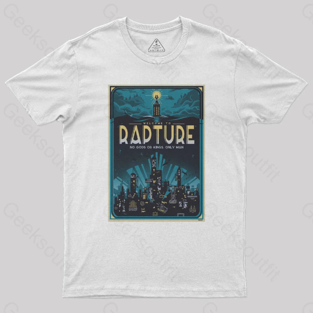 Rapture Geek T-Shirt White / S