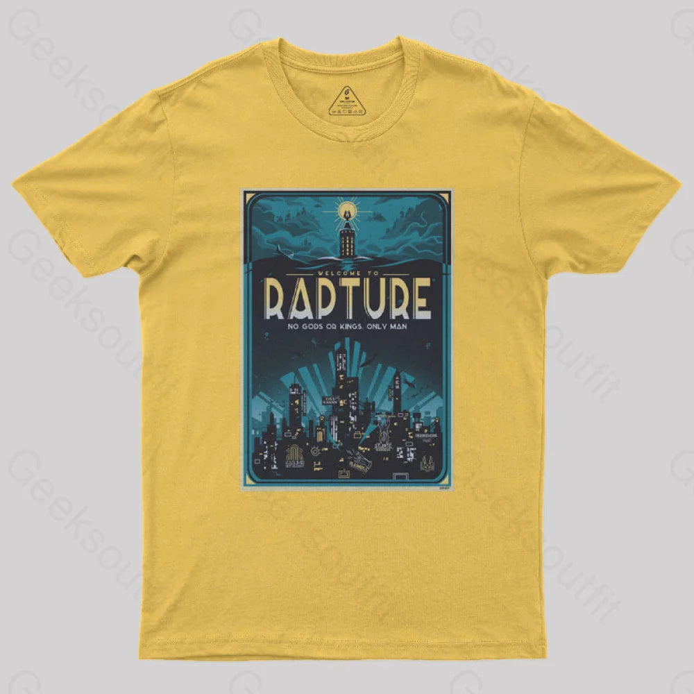 Rapture Geek T-Shirt Yellow / S