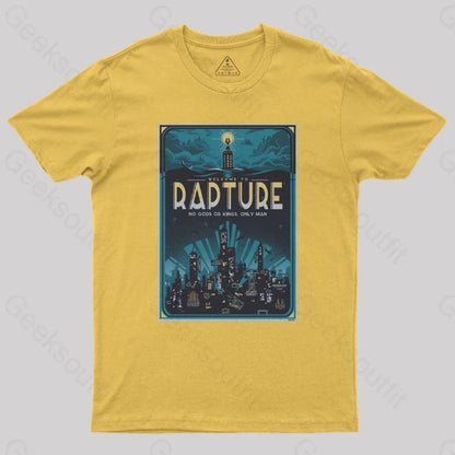 Rapture Geek T-Shirt Yellow / S