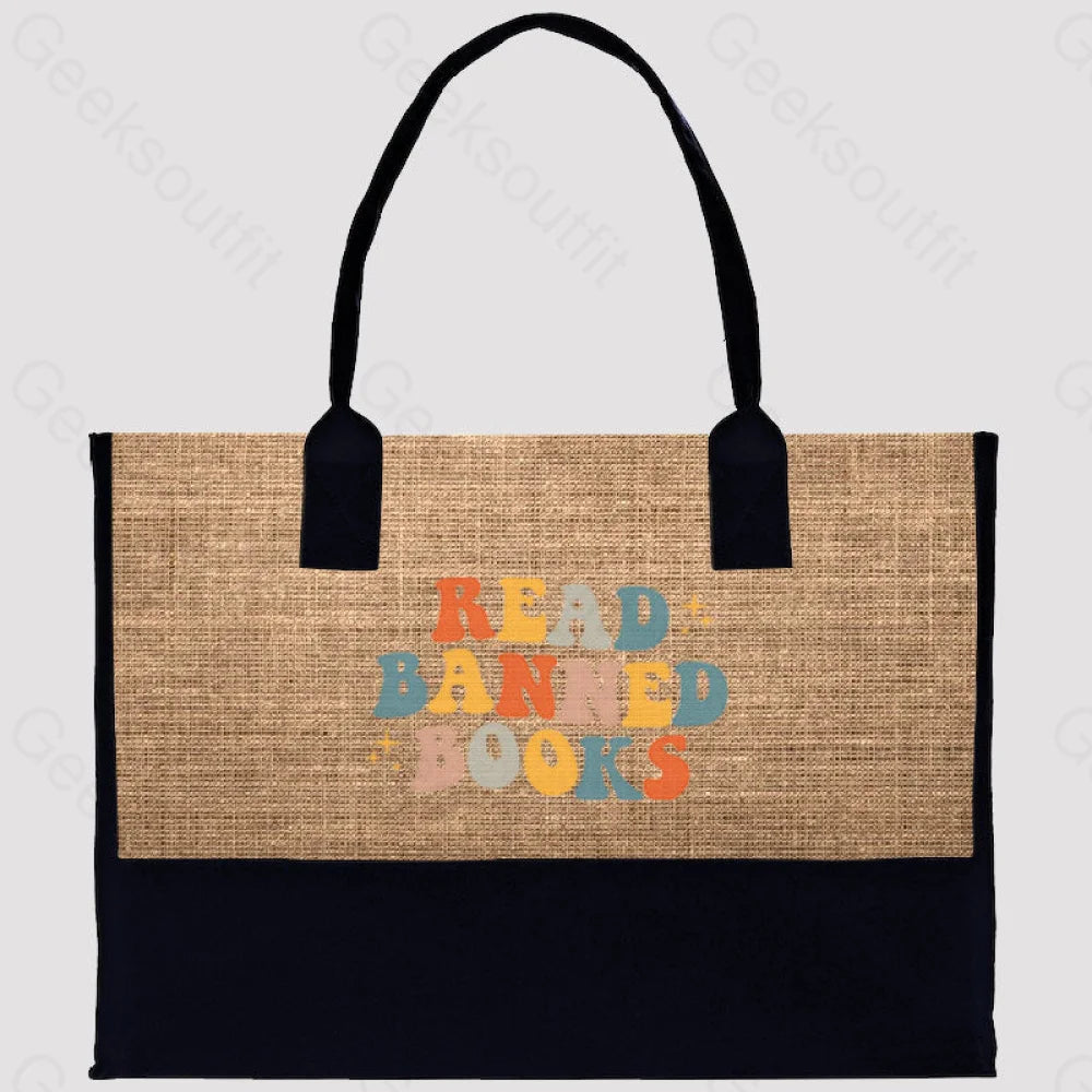 Read Banned Books Cotton Tote Bag