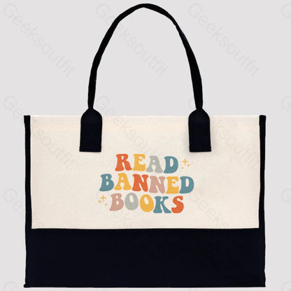 Read Banned Books Cotton Tote Bag