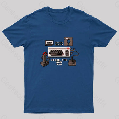 Ready Since The 80S Geek T-Shirt Navy / S