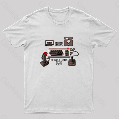 Ready Since The 80S Geek T-Shirt White / S