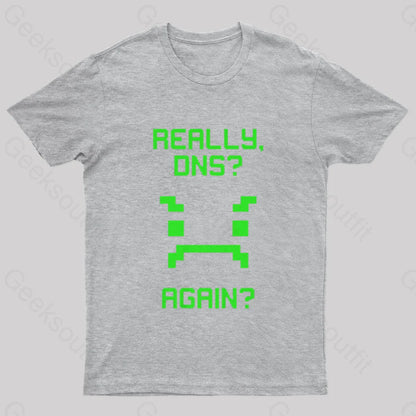 Really Once Again Nerd T-Shirt Grey / S