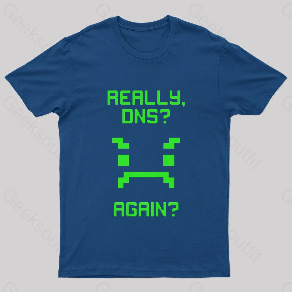 Really Once Again Nerd T-Shirt Navy / S