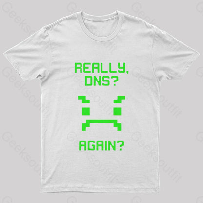 Really Once Again Nerd T-Shirt White / S