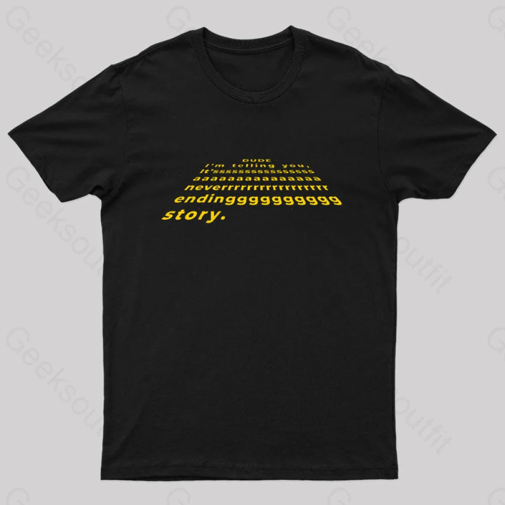 Rebel Dude Geek T-Shirt Black / S