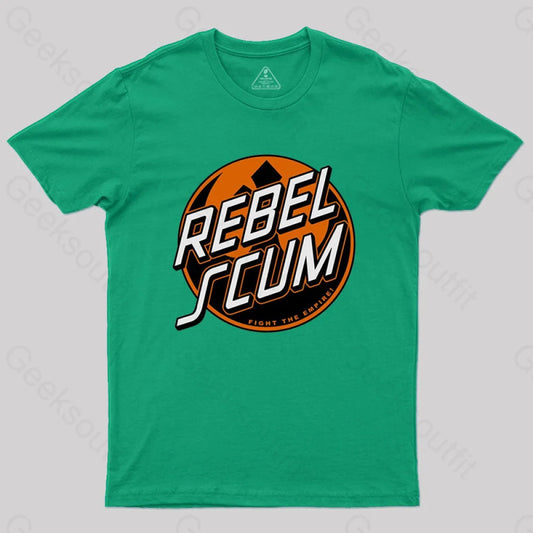 Rebel Emblem T-Shirt Green / S