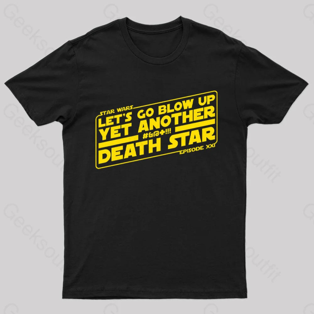 Recycled Wars Geek T-Shirt Black / S