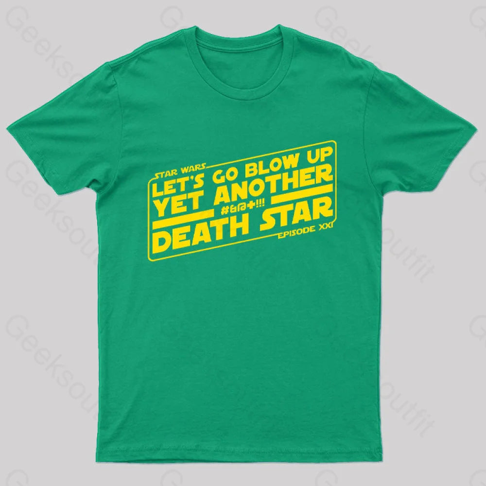 Recycled Wars Geek T-Shirt Green / S