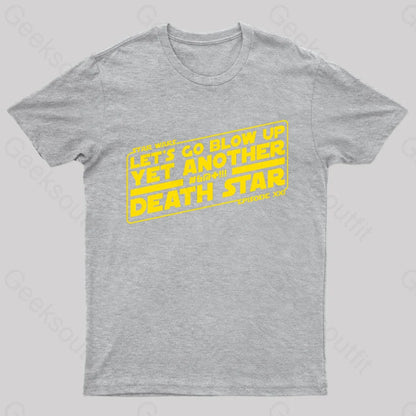 Recycled Wars Geek T-Shirt Grey / S