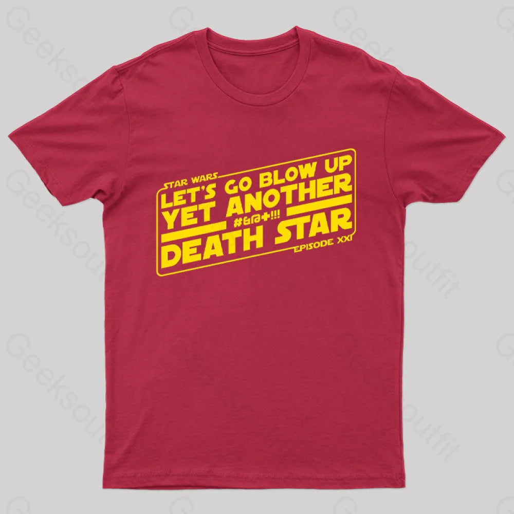 Recycled Wars Geek T-Shirt Red / S