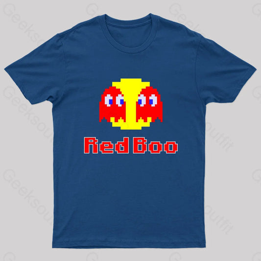 Red Boo Nerd T-Shirt Navy / S