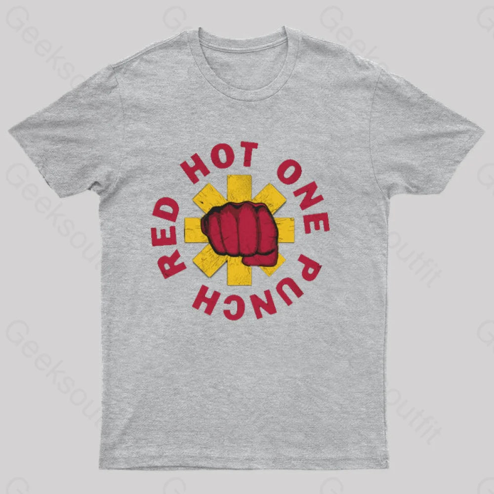 Red Hot One Punch Geeks T-Shirt