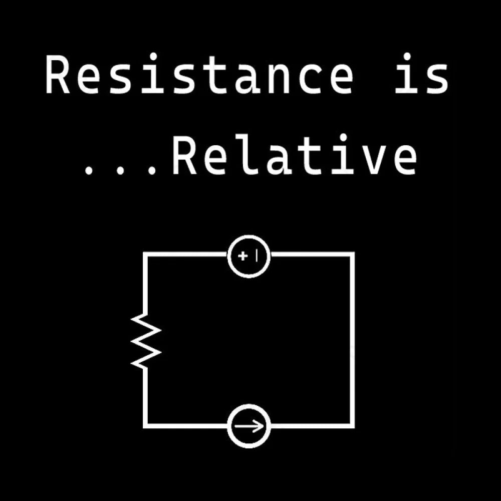 Resistance Is Relative Geek T-Shirt