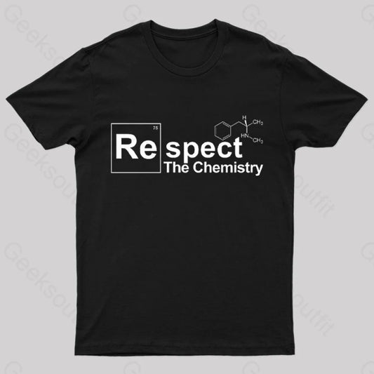 Respect The Chemistry T-Shirt Black / S