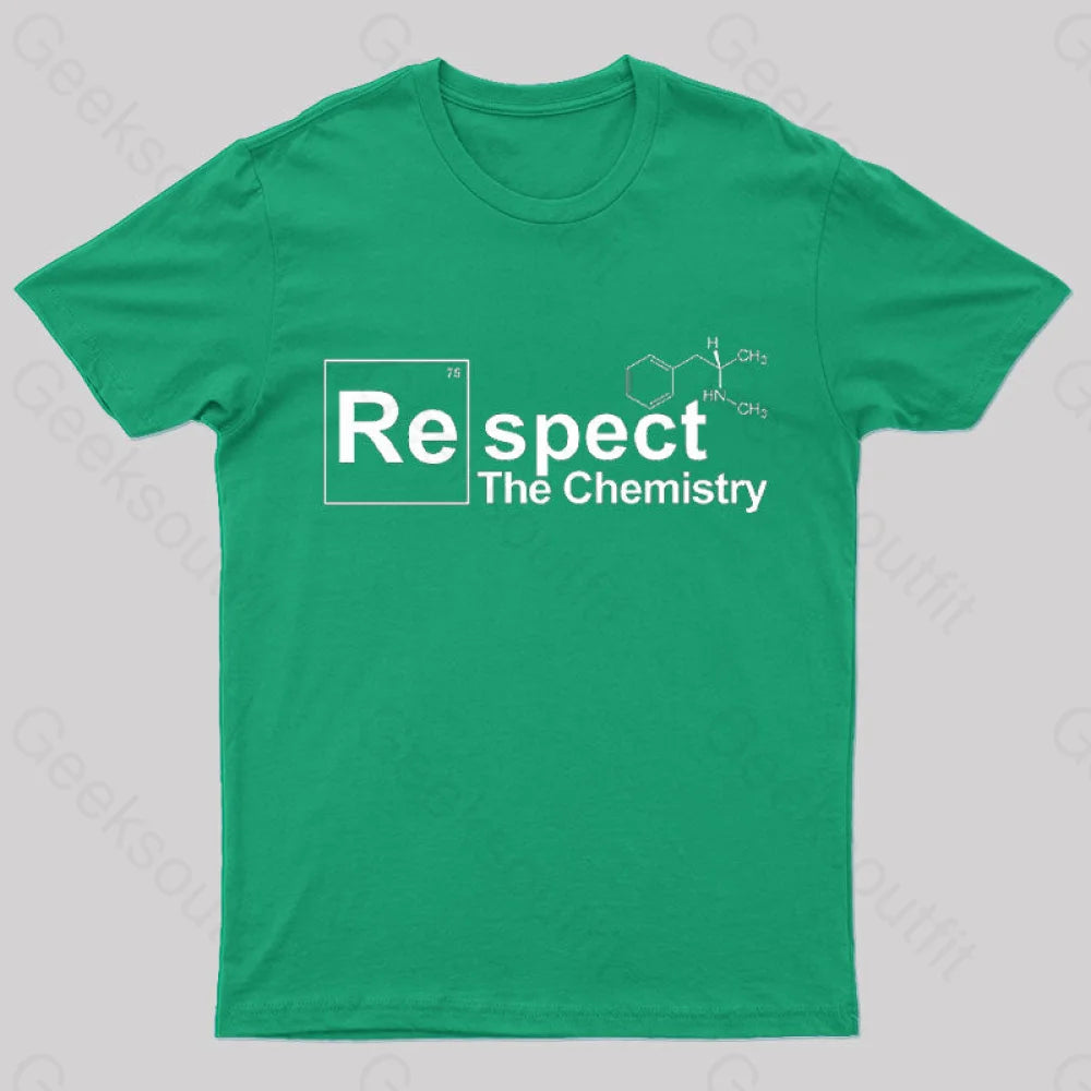 Respect The Chemistry T-Shirt Green / S