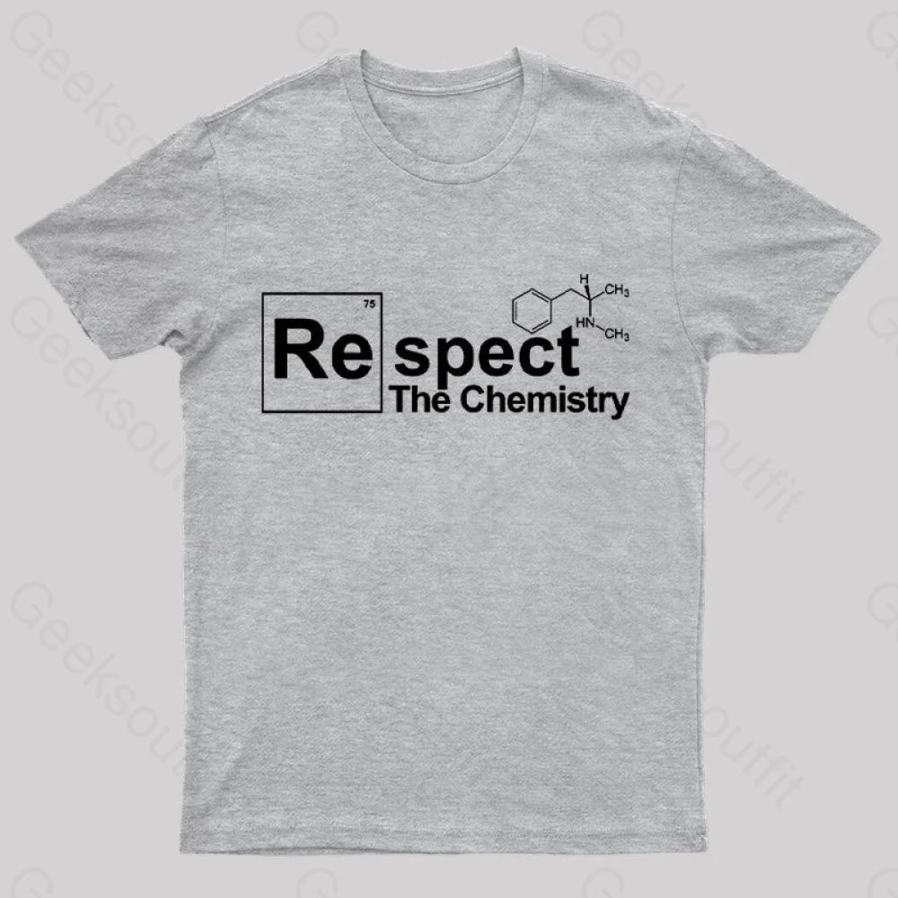 Respect The Chemistry T-Shirt Grey / S