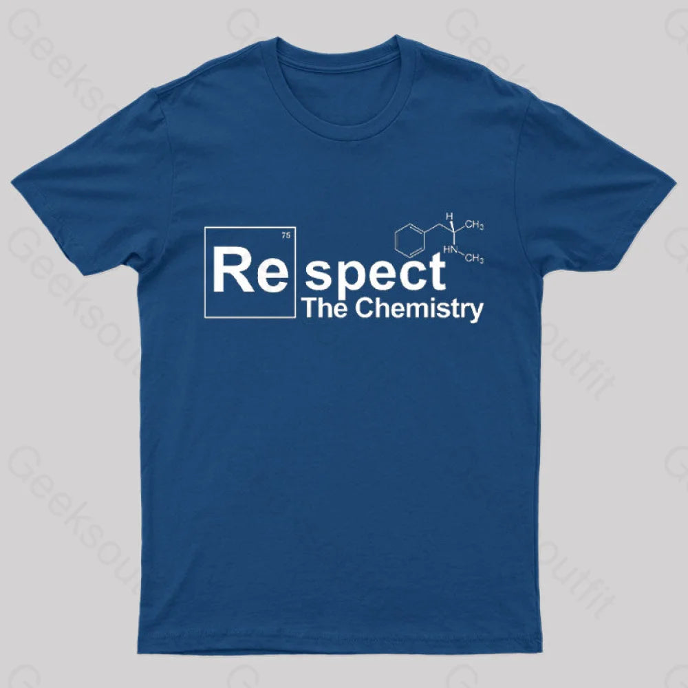 Respect The Chemistry T-Shirt Navy / S