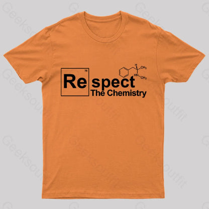 Respect The Chemistry T-Shirt Orange / S