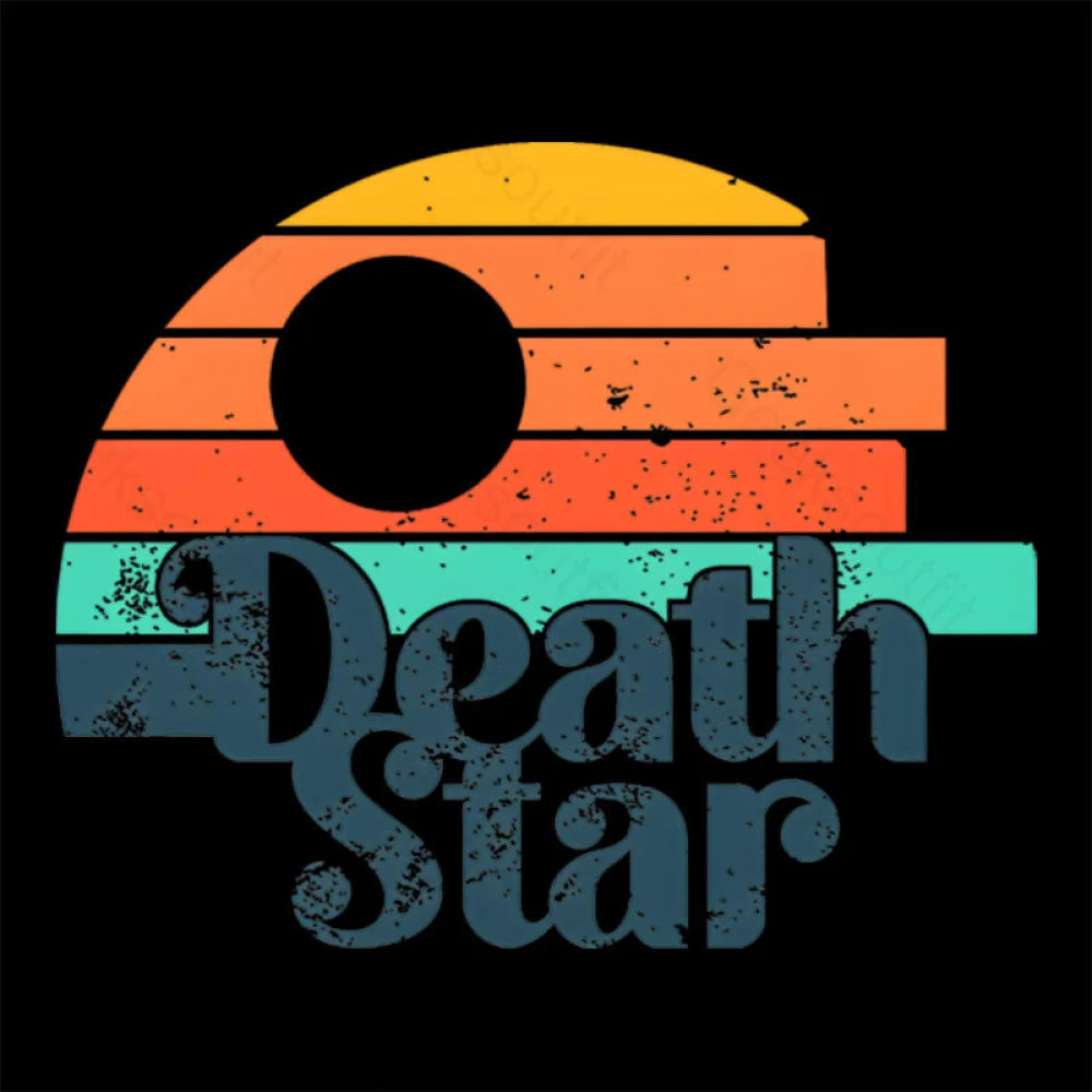 Retro Death Star Geek T-Shirt