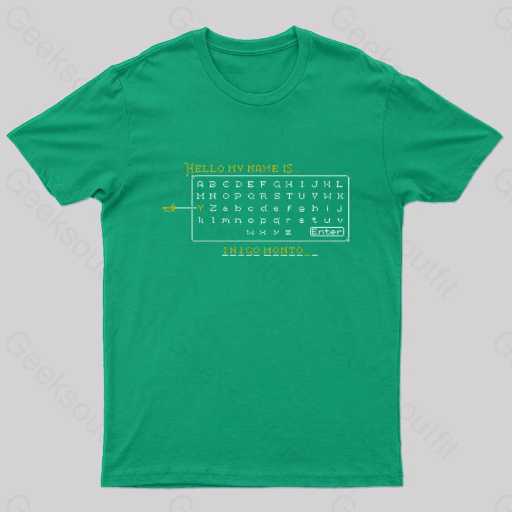 Revenge Fantasy Nerd T-Shirt Green / S