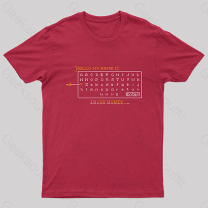 Revenge Fantasy Nerd T-Shirt Red / S