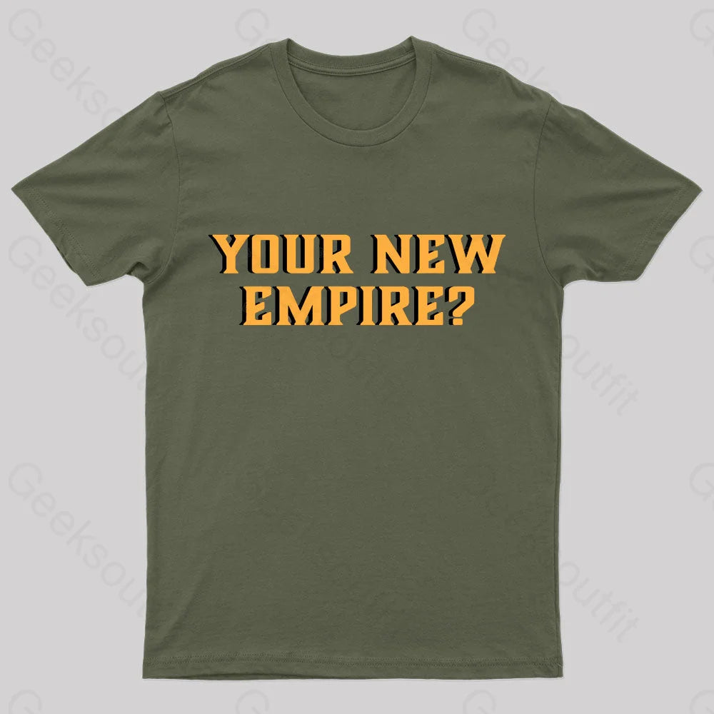 Revenge Of The Sith Nerd T-Shirt Army Green / S