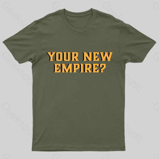 Revenge Of The Sith Nerd T-Shirt Army Green / S