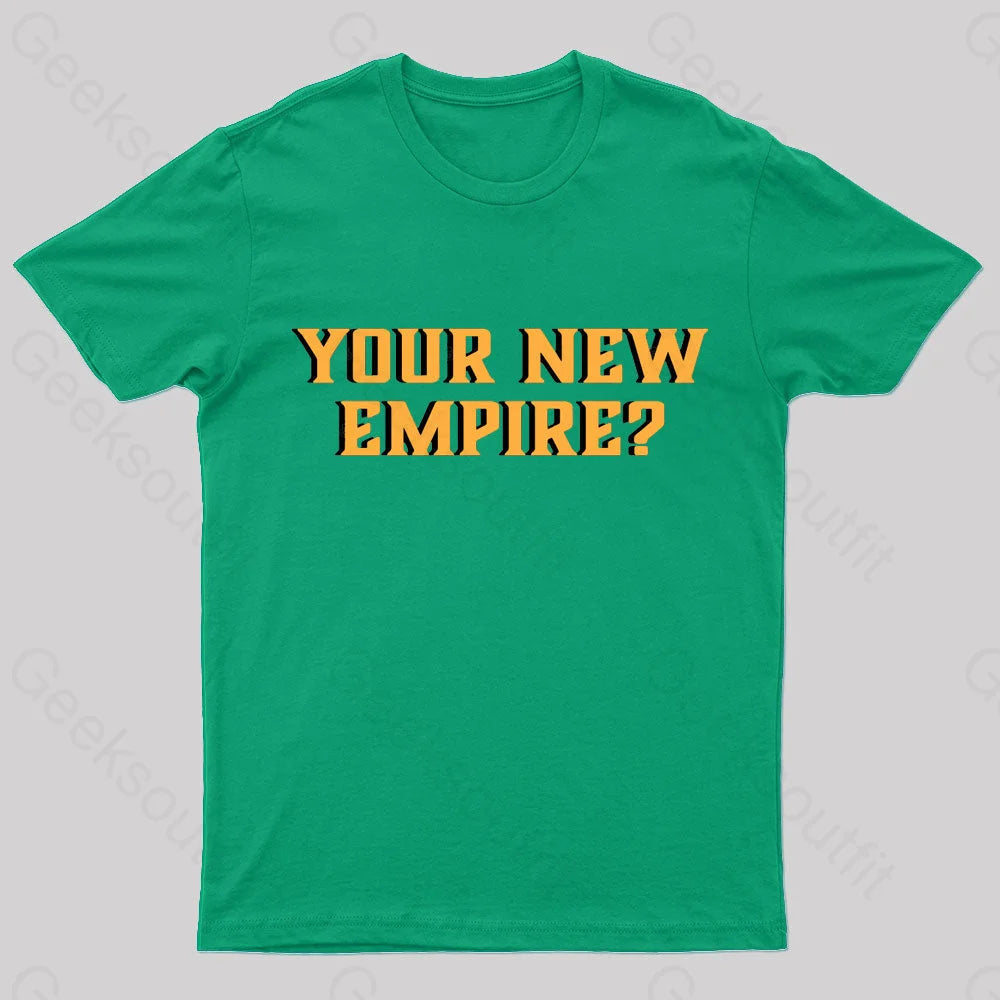 Revenge Of The Sith Nerd T-Shirt Green / S