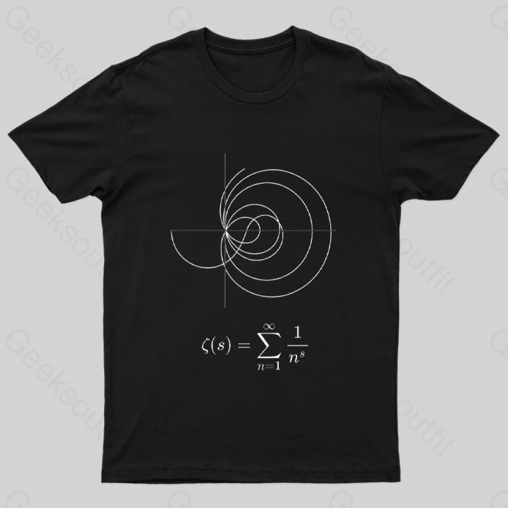 Riemann Mathematical T-Shirt Black / S