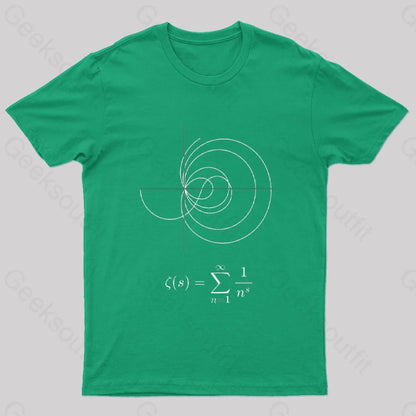 Riemann Mathematical T-Shirt Green / S