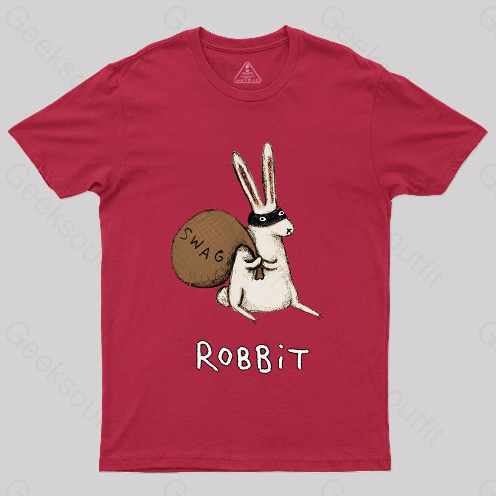 Robbit Geek T-Shirt Red / S