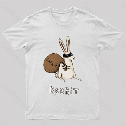 Robbit Geek T-Shirt White / S