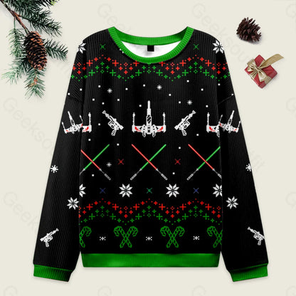 Rogue Black Ugly Christmas Sweater Men’s Style-S