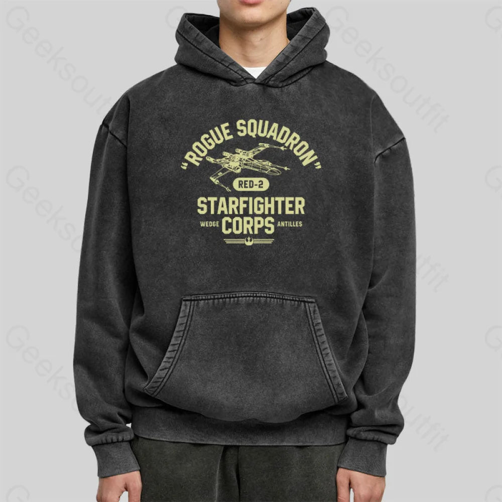 Rogue Squadron Wedge Antilles Washed Hoodie