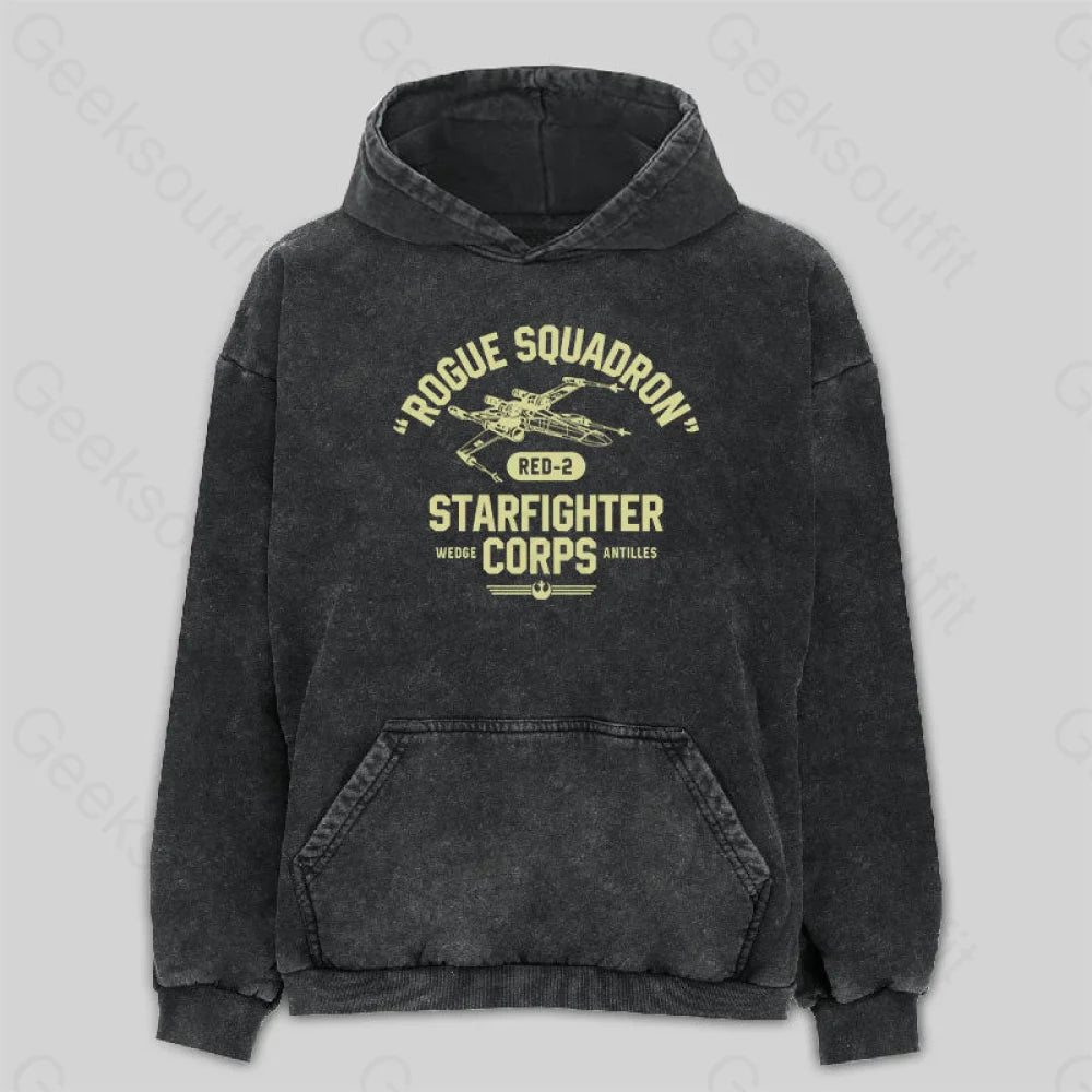 Rogue Squadron Wedge Antilles Washed Hoodie M