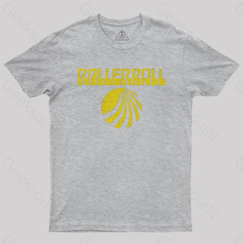 Rollerball Nerd T-Shirt Grey / S