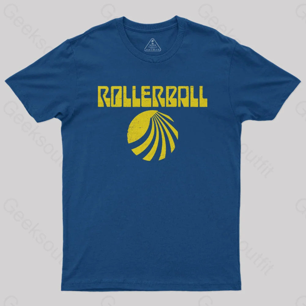 Rollerball Nerd T-Shirt Navy / S