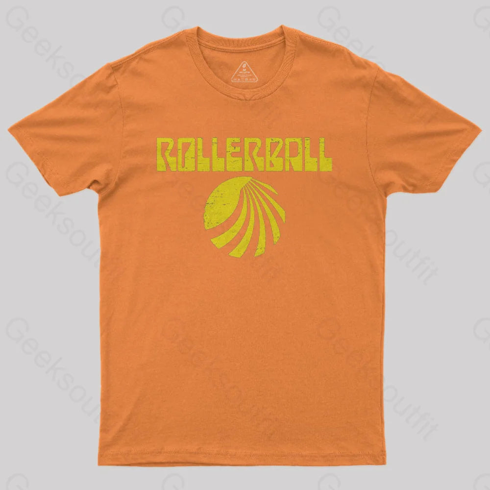 Rollerball Nerd T-Shirt Orange / S