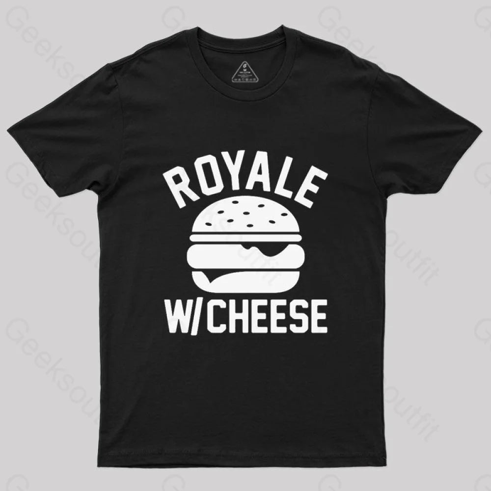 Royal With Cheese T-Shirt Black / S