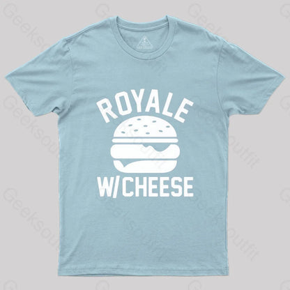 Royal With Cheese T-Shirt Light Blue / S