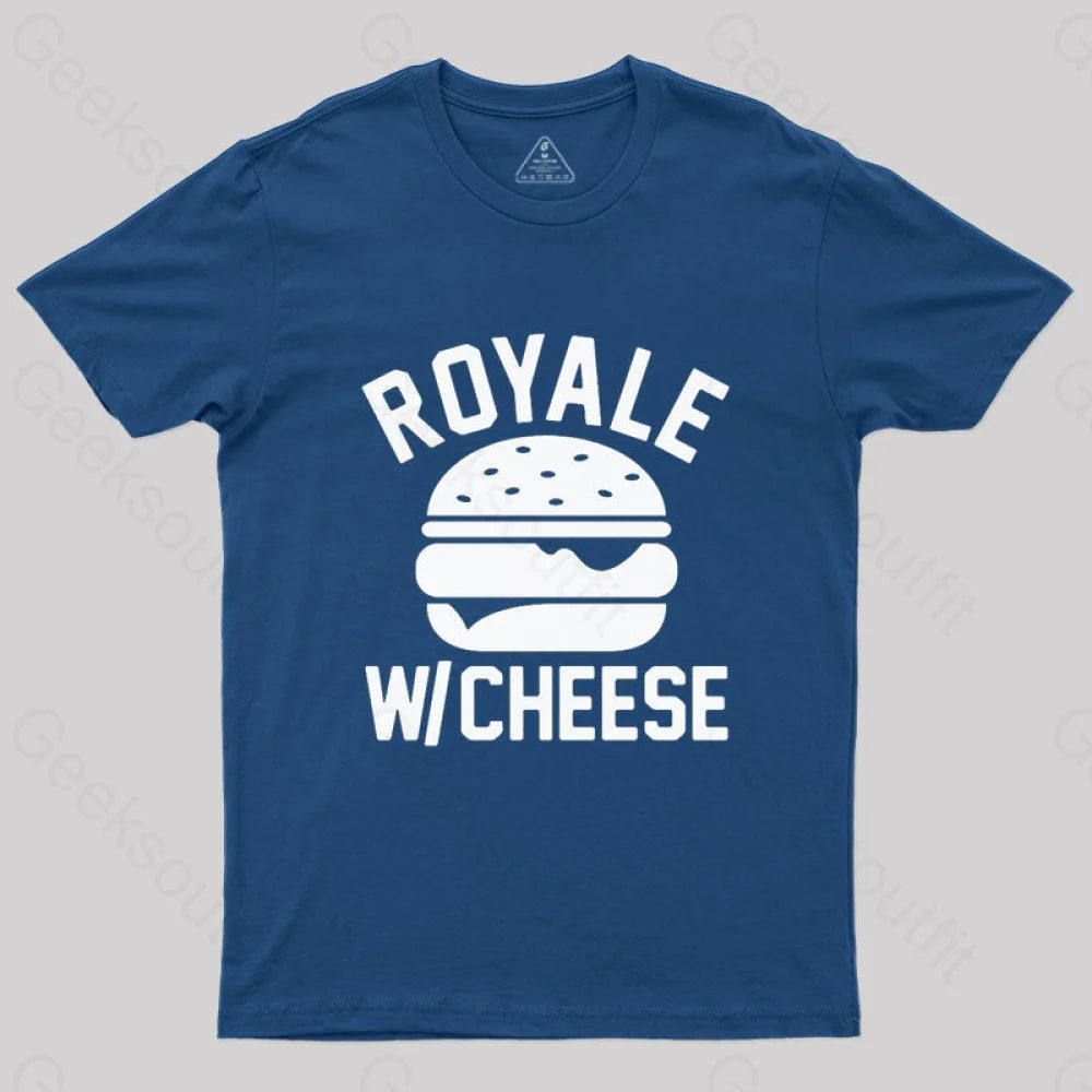 Royal With Cheese T-Shirt Navy / S