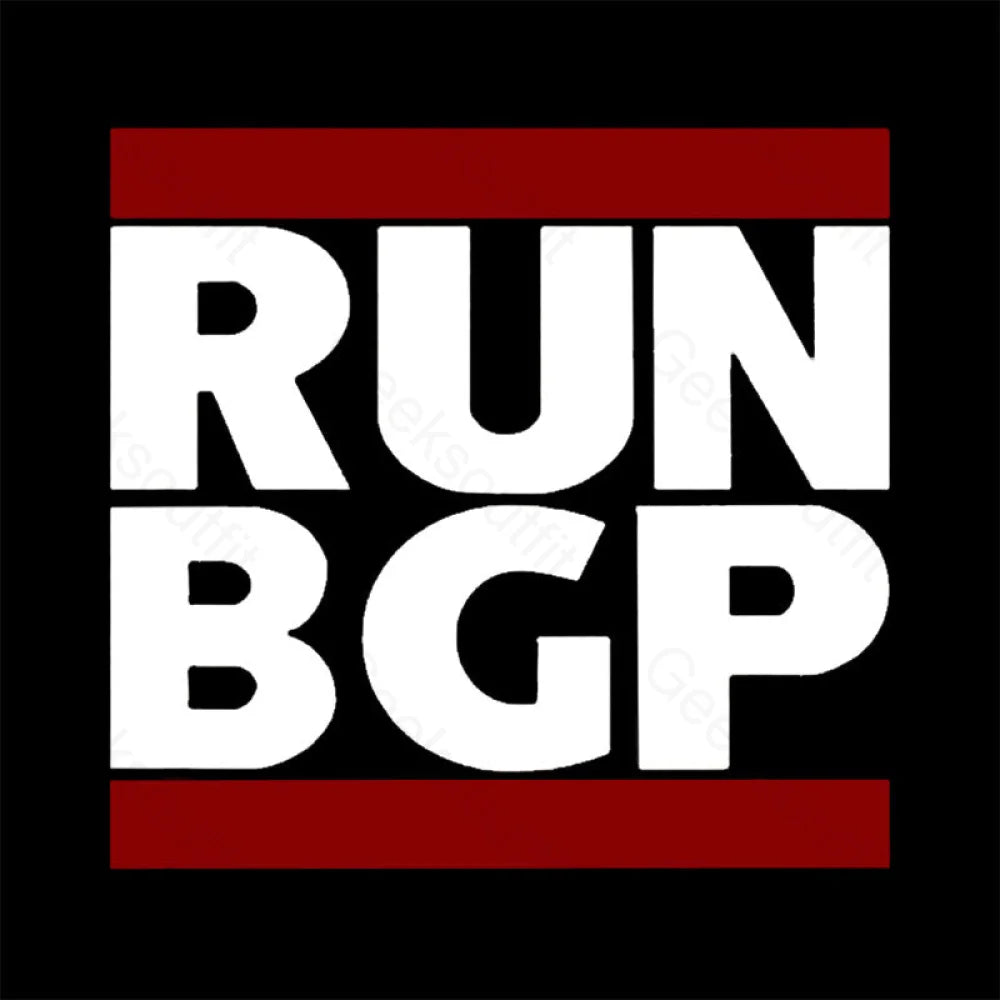 Run Bgp Geek T-Shirt