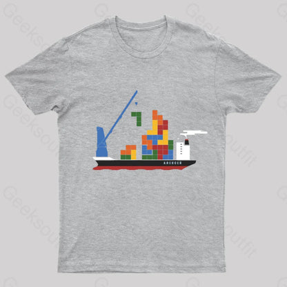 Russian Cargo Nerd T-Shirt Grey / S